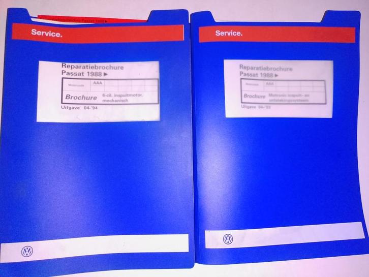 Werkplaatsboeken Vw Passat B3  2,8 VR6 motor AAA, Boeken, Auto's | Boeken, Gelezen, Volkswagen, Ophalen of Verzenden