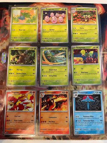 Pokemon Scarlet& Violet MEW 151 (set van 19 kaarten) beschikbaar voor biedingen