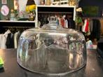 Glazen stolp (zeer dik glas) dia is 26 cm, Ophalen, Stolp, Zo goed als nieuw, Stolp