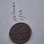 1 duit ?  1702 hollandia..leesbare staat., Postzegels en Munten, Munten | Nederland, Ophalen of Verzenden, Vóór koninkrijk, Overige waardes