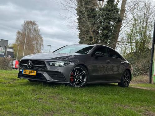 Mercedes-Benz AMG CLA 200 163PK 7G-DCT 2019 Grijs, Auto's, Mercedes-Benz, Bedrijf, CLA, 360° camera, ABS, Achteruitrijcamera, Adaptieve lichten