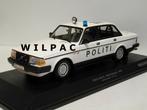 Volvo 240 GL 244 1:18. / Deense. Politie. Minichamps., Hobby en Vrije tijd, Modelauto's | 1:18, Ophalen of Verzenden, Nieuw, Auto