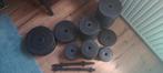 Fitness gewichten/bumper plates, Sport en Fitness, Fitnessmaterialen, Ophalen, Zo goed als nieuw