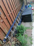 Ladder, Doe-het-zelf en Verbouw, Ladders en Trappen, Ophalen, Gebruikt, Ladder, Opvouwbaar of Inschuifbaar