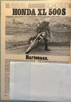 Test Honda XL500S, Verzenden, Zo goed als nieuw, Motoren