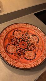 40 cm Handgemaakte Marokaanse schaal, Ophalen, Zo goed als nieuw, Rond