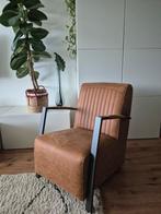 Bruine fauteuil van HUUS zgan, Ophalen, Zo goed als nieuw, 75 tot 100 cm, 50 tot 75 cm