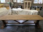 Mooie grote oude landelijke kloostertafel, Huis en Inrichting, Ophalen, Gebruikt, 200 cm of meer, 50 tot 100 cm