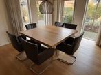 Eetkamerset, Huis en Inrichting, Tafels | Eettafels, Ophalen, Gebruikt, 100 tot 150 cm, 150 tot 200 cm