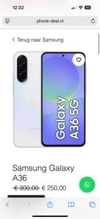 Samsung Galaxy A16 A26 A36 A56 geseald factuur + Garantie, Telecommunicatie, Samsung, Zwart, Nieuw, Ophalen of Verzenden