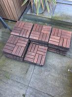 45x IKEA RUNNEN Vloertegels, Tuin en Terras, Terrasdelen en Vlonders, Ophalen, Gebruikt, Hout