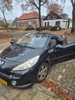 Peugeot 207 1.6 16V CC 88KW 2008 Zwart, Auto's, Voorwielaandrijving, 15 km/l, 74 €/maand, Zwart
