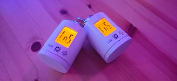 EUROTRONIC 2X Slimme thermostaatknop Spirit Z-Wave Plus beschikbaar voor biedingen