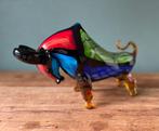 Stier van glas., Antiek en Kunst, Ophalen
