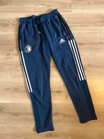 Feyenoord trainingsbroek Adidas blauw   Maat S, Blauw, Ophalen of Verzenden, Adidas, Adidas