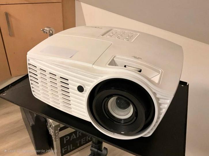 Optoma EH415 Beamer Projector - Full HD - DLP, Audio, Tv en Foto, Beamers, Gebruikt, DLP, Full HD (1080), Ophalen of Verzenden