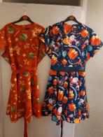 kledingverhuur - kerstjurk  - toneel - dans -kerst, Blauw, Zo goed als nieuw, Boven de knie, Ophalen