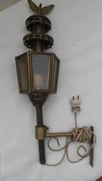 antiek koperen koetslamp, Antiek en Kunst, Antiek | Lampen, Ophalen
