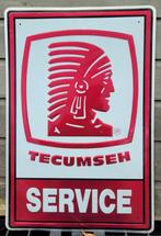TECUMSEH Reclamebord - 60x41cm Aluminium zgan, Ophalen, Gebruikt, Reclamebord