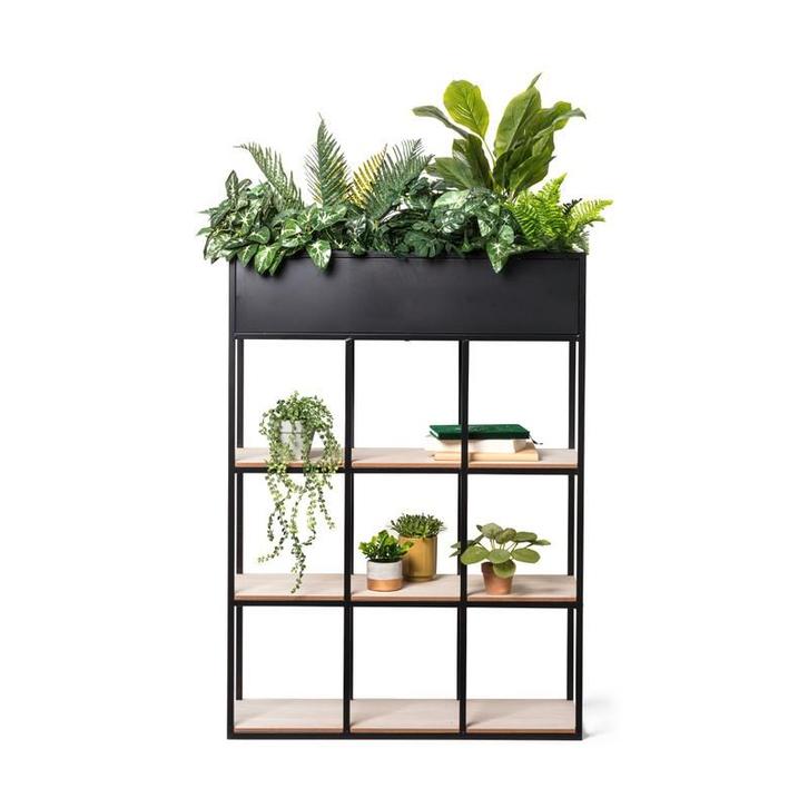 Industriële Vakkenkasten Zwart - Set van 2, Huis en Inrichting, Kasten | Stellingkasten, Zo goed als nieuw, Ophalen