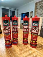 Bison Poly Max Lijmkit - High Tack & Original, Ophalen of Verzenden, Nieuw, Overige materialen
