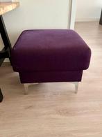 Paarse Sofa Seat / Voetenbank, Huis en Inrichting, Banken | Voetenbanken en Poefen, Ophalen of Verzenden, Zo goed als nieuw, Metaal