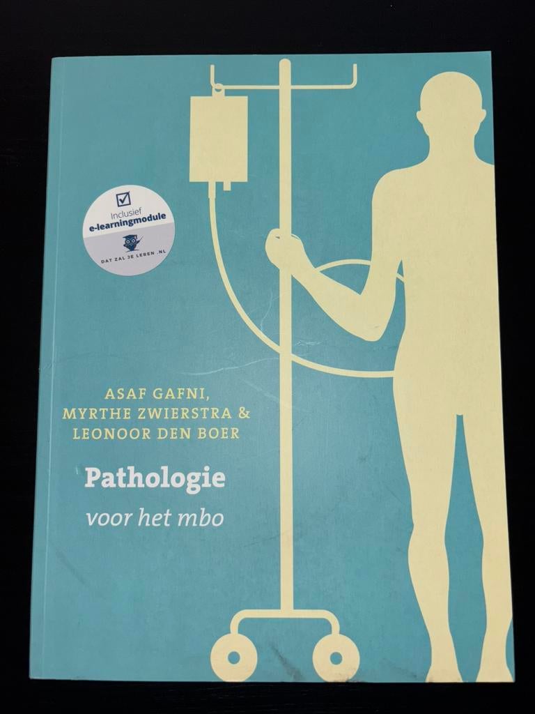 Pathologie voor het mbo boek, Boeken, Ophalen of Verzenden, Beta, Zo goed als nieuw, MBO