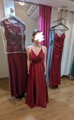 Elegante Bordeaux rode galajurk maat 4, Kleding | Dames, Maat 38/40 (M), Ophalen of Verzenden, Onbekend, Zo goed als nieuw