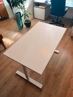 Ikea TROTTEN zit/sta bureau 120x70, Ophalen, In hoogte verstelbaar, Gebruikt, Bureau