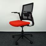 Ahrend 2020 Verta Bureaustoelen | Rood/Zwart | Ergonomisch, Gebruikt, Ophalen of Verzenden, Bureaustoel, Rood