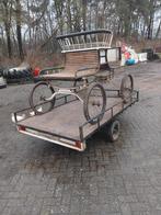 Mooie menwagen met aanhanger, 100 liter of meer, Ophalen of Verzenden, Gebruikt, Transportkar