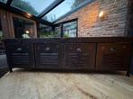 Industriële metalen dressoir, Gebruikt, Ophalen of Verzenden, Metaal, Met lade(s)