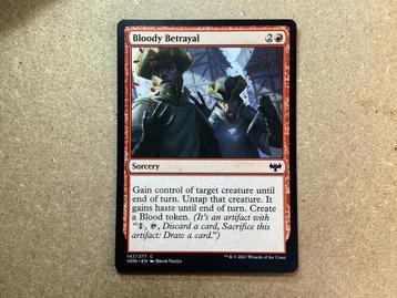 1x Bloody Betrayal [147/277] (Near Mint) beschikbaar voor biedingen
