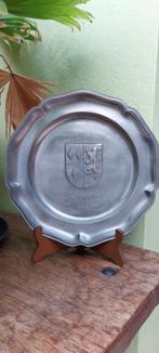 Tinnen wapenschild, Antiek en Kunst, Antiek | Tin, Ophalen of Verzenden