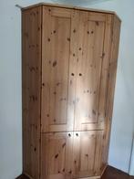Grenen hoek(computer)kast, Huis en Inrichting, Kasten | Computermeubels, Ophalen, Gebruikt, 70 tot 120 cm, 80 cm of meer