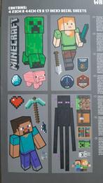 Minecracft muurstickers sticker, Ophalen of Verzenden, Nieuw, Wanddecoratie