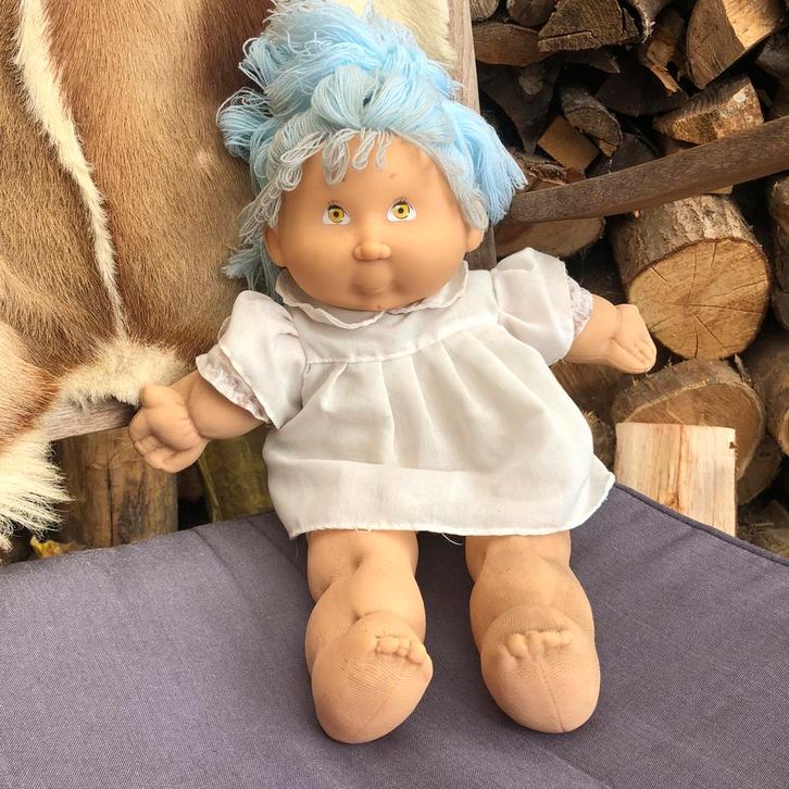 Vintage cabbage patch doll, Verzamelen, Poppen, Zo goed als nieuw, Pop, Ophalen of Verzenden