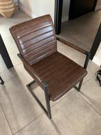 8 eetkamerstoelen, Huis en Inrichting, Ophalen, Overige materialen, Gebruikt, Bruin