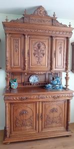 Antieke vintage buffetkast franse panelenkast, Antiek en Kunst, Antiek | Meubels | Kasten, Ophalen