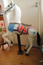 Kermis draaimolen carousselpaard, Antiek en Kunst, Ophalen