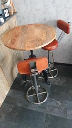 Barset met unieke barstoelen., Ophalen, Zo goed als nieuw, Inclusief barstoelen