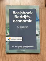 Basisboek Bedrijfseconomie    opgaven, Boeken, Studieboeken en Cursussen, Ophalen of Verzenden, Zo goed als nieuw