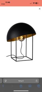 Zwarte tafellamp merk atmooz by charrell, Ophalen of Verzenden, Zo goed als nieuw, Metaal, Minder dan 50 cm