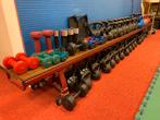 Te Koop: gewichten, dumbbells en kettlebells., Sport en Fitness, Fitnessmaterialen, Ophalen, Gebruikt, Benen, Overige typen