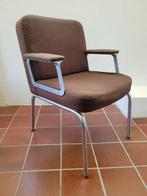 Vintage fauteuil, Huis en Inrichting, Fauteuils, Gebruikt, Vintage, Metaal, Ophalen