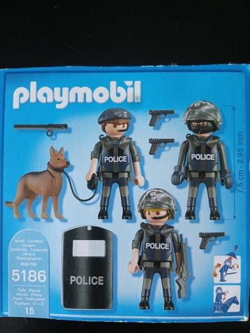Playmobil 5186 Speciale Politie-eenheid beschikbaar voor biedingen