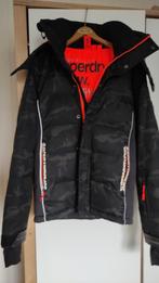 Superdry Snow Ski-/Winterjas met Capuchon maat s, Zwart, Ophalen of Verzenden, Zo goed als nieuw, Maat 46 (S) of kleiner