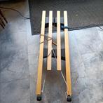 SLEE  INKLAPBAAR met trektouw - Zeer nette staat!, Ophalen, Rem, Zo goed als nieuw, Hout