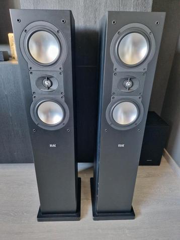Elac FS 108.2 speakers/luidsprekers, getest en werkt  beschikbaar voor biedingen