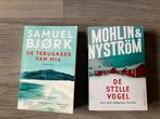 2 thrillers Samuel Björk en Mohlin  Nystrom koopje, Tickets en Kaartjes, Overige Tickets en Kaartjes, Eén persoon